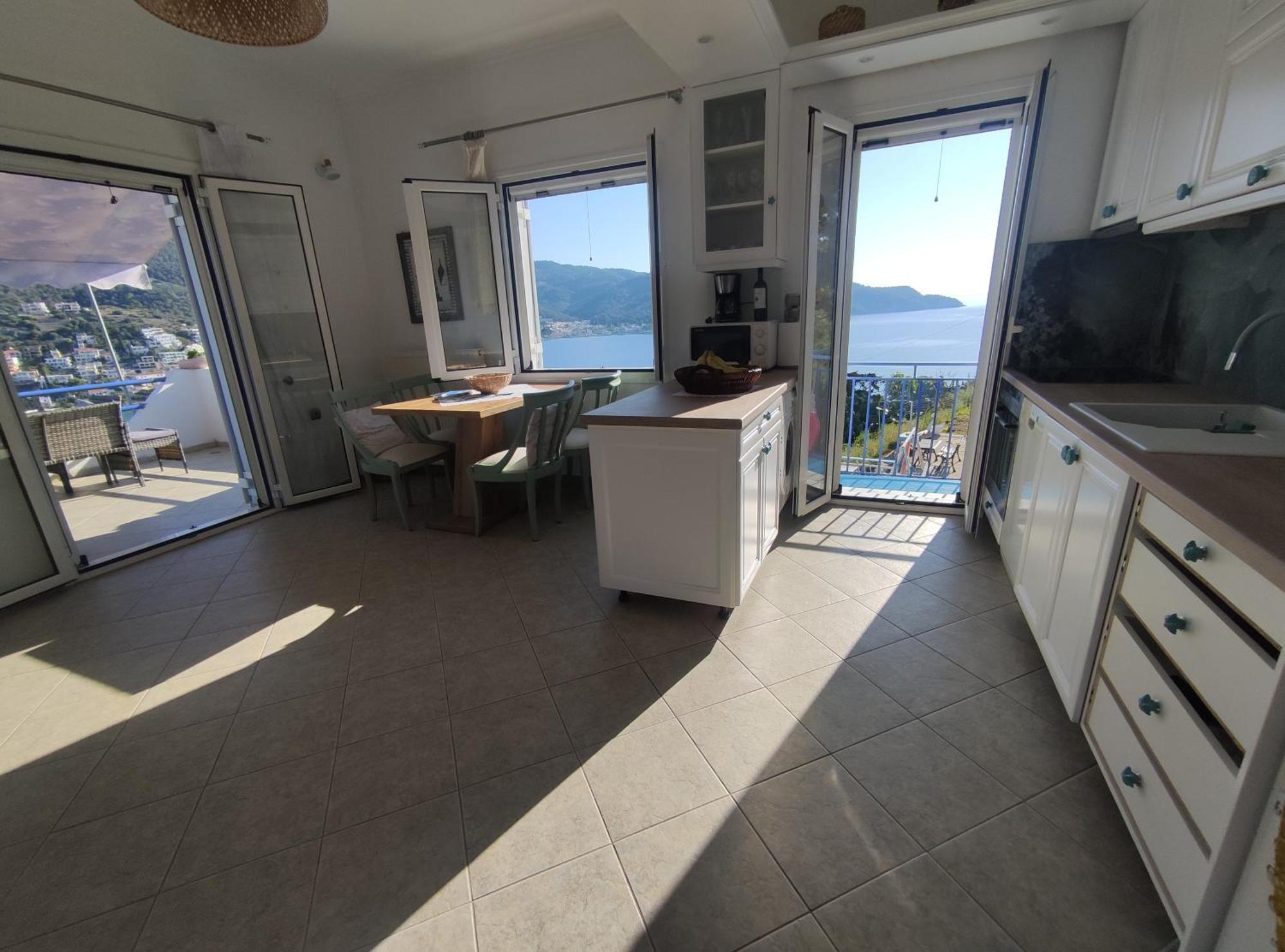 Vila Sunrise View House Poros Town Exteriér fotografie